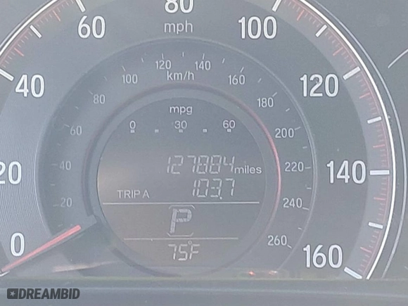 2016 Honda Accord Sedan Sport with VIN 1HGCR2F57GA166507, listed as a IAAI auction lot 41745635 with 127,884 mi miles. Bid and sale history available at carsss.com. Image 16.
