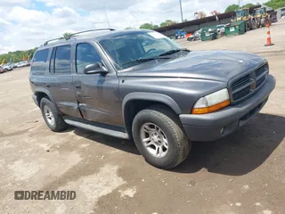 2003 Dodge Durango Sport z VIN 1D4HS38NX3F571790, wystawiony jako IAAI lot #42331620 z przebiegiem 254 130 mil mil oraz . Historia ofert i sprzedaży dostępna na DreamBid. Obrazek 1.