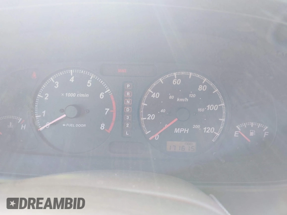2002 Isuzu Rodeo S with VIN 4S2CK58W824301788, listed as a IAAI auction lot 41216681 with 171,615 mi miles and . Bid and sale history available at DreamBid. Image 7.