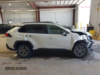 2024 Toyota RAV4 Hybrid XLE Premium with VIN 2T3B6RFV5RW081035, listed as a IAAI auction lot 41993266 with 12,159 mi miles. Bid and sale history available at carsss.com. Image 14.