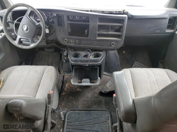 2009 Chevrolet Express Passenger with VIN 1GAHG39K091164479, listed as a Copart auction lot 51215085 with 155,435 mi miles and Salvage Title. Bid and sale history available at carsss.com. Image 8.
