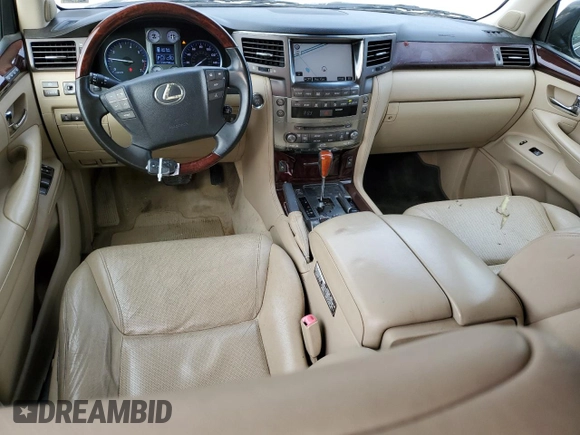 2009 Lexus LX 570 z VIN JTJHY00W894027501, wystawiony jako Copart lot #89027405 z przebiegiem 235 798 mil mil oraz Czysty tytuł • Clean title. Historia ofert i sprzedaży dostępna na DreamBid. Obrazek 8.