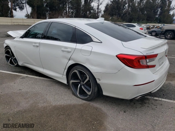2019 Honda Accord Sedan Sport 1.5T with VIN 1HGCV1F38KA139832, listed as a Copart auction lot 44224815 with 64,746 mi miles and Salvage Title. Bid and sale history available at carsss.com. Image 2.