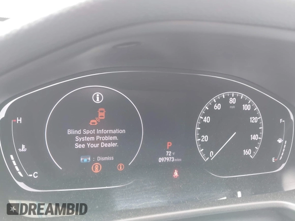 2020 Honda Accord EX with VIN 1HGCV1F45LA144111, listed as a IAAI auction lot 42359721 with 97,973 mi miles and . Bid and sale history available at DreamBid. Image 7.