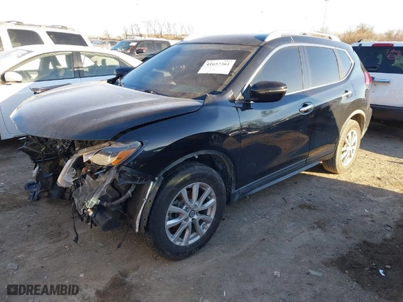 2018 Nissan Rogue SV with VIN KNMAT2MT5JP545972, listed as a IAAI auction lot 41657361 with 135016 miles. Bid and sale history available at carsss.com. Image 2.
