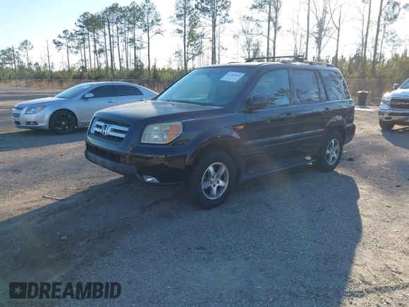 2008 Honda Pilot EX-L with VIN 5FNYF18578B010433, listed as a IAAI auction lot 41562569 with 245,451 mi miles. Bid and sale history available at carsss.com. Image 2.
