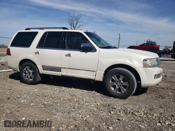 2007 Lincoln Navigator with VIN 5LMFU28567LJ24897, listed as a Copart auction lot 49324365 with Not provided miles and Salvage title. Bid and sale history available at DreamBid. Image 4.