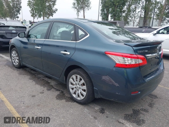 2014 Nissan Sentra S with VIN 3N1AB7AP9EY325863, listed as a IAAI auction lot 42045975 with 143,808 mi miles and . Bid and sale history available at DreamBid. Image 3.