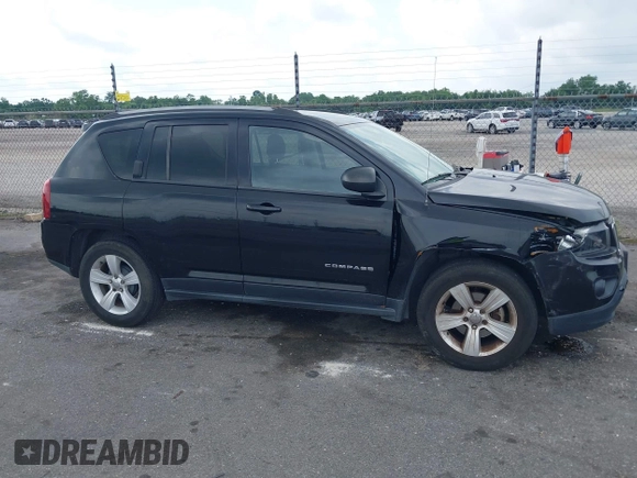 2017 Jeep Compass Sport SE with VIN 1C4NJCBA3HD146648, listed as a IAAI auction lot 42293004 with 161,896 mi miles and . Bid and sale history available at DreamBid. Image 13.