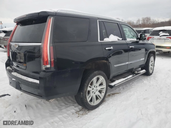 2017 Cadillac Escalade Premium Luxury with VIN 1GYS4CKJ7HR347900, listed as a Copart auction lot 88704995 with 90,981 mi miles and Clean Title. Bid and sale history available at carsss.com. Image 3.