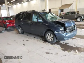 2007 Kia Sedona EX with VIN KNDMB233276179145, listed as a IAAI auction lot 41862424 with 116,525 mi miles. Bid and sale history available at carsss.com. Image 1.