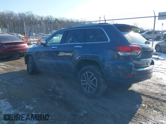 2021 Jeep Grand Cherokee 80th Anniversary with VIN 1C4RJFBG2MC666167, listed as a IAAI auction lot 41392185 with 79,518 mi miles and . Bid and sale history available at DreamBid. Image 3.