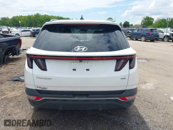 2023 Hyundai Tucson SEL with VIN 5NMJFCAE4PH255890, listed as a IAAI auction lot 42377625 with 42,704 mi miles and . Bid and sale history available at DreamBid. Image 17.