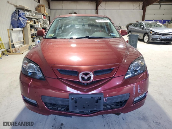 2008 Mazda Mazda3 s Grand Touring with VIN JM1BK344381186639, listed as a Copart auction lot 50184395 with 132,403 mi miles and Salvage Title. Bid and sale history available at carsss.com. Image 5.