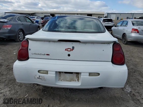 2000 Chevrolet Monte Carlo SS with VIN 2G1WX12K5Y9348669, listed as a Copart auction lot 46110075 with 186,511 mi miles and Clean Title. Bid and sale history available at carsss.com. Image 6.
