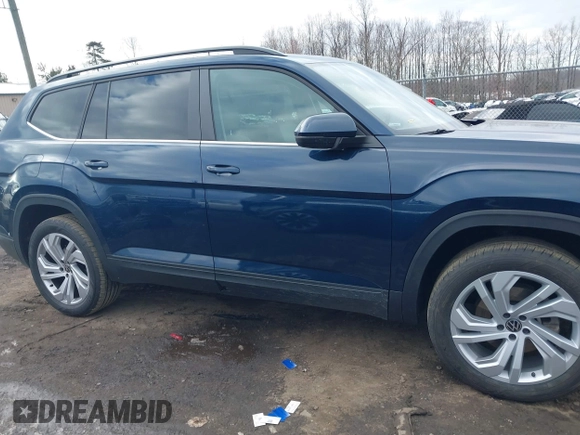 2021 Volkswagen Atlas SE with VIN 1V2JP2CA1MC548186, listed as a IAAI auction lot 41209054 with 99,071 mi miles and . Bid and sale history available at DreamBid. Image 13.
