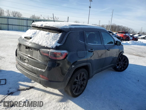 2020 Jeep Compass High Altitude z VIN 3C4NJDCB1LT119268, wystawiony jako Copart lot #45556775 z przebiegiem 56 628 mil mil oraz Nie do naprawy • Non repairable. Historia ofert i sprzedaży dostępna na DreamBid. Obrazek 3.