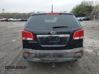 2012 Kia Sorento LX with VIN 5XYKTDA2XCG280029, listed as a Copart auction lot 52933215 with 134,701 mi miles and Clean Title. Bid and sale history available at carsss.com. Image 6.