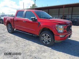 2023 Ford F-150 XL with VIN 1FTFW1E55PKD55358, listed as a IAAI auction lot 42362028 with 101,011 mi miles and . Bid and sale history available at DreamBid. Image 1.