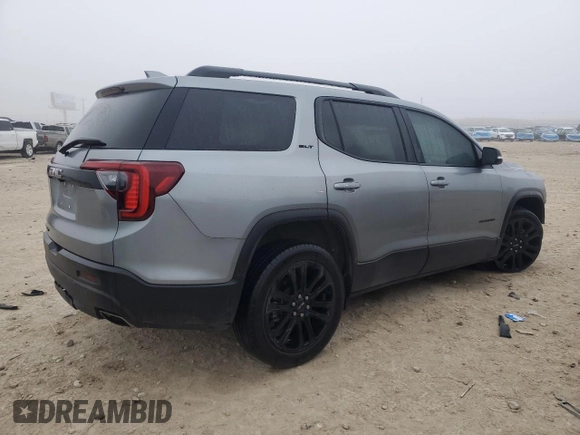 2023 GMC Acadia SLT with VIN 1GKKNMLS5PZ236359, listed as a Copart auction lot 43765185 with 20,388 mi miles and Salvage Title. Bid and sale history available at DreamBid. Image 3.