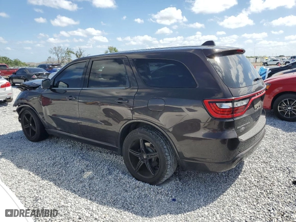 2017 Dodge Durango GT with VIN 1C4RDHDG6HC757724, listed as a Copart auction lot 51909805 with 188,514 mi miles and Clean Title. Bid and sale history available at carsss.com. Image 2.