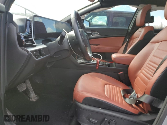 2024 Kia Sportage SX-Prestige with VIN 5XYK5CDF9RG175090, listed as a Copart auction lot 47824275 with 24,042 mi miles and Salvage Title. Bid and sale history available at carsss.com. Image 7.