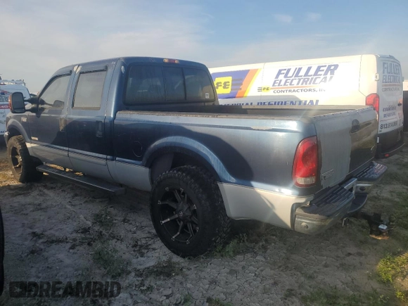 2003 Ford F-350 with VIN 1FTSW30PX3EC59706, listed as a Copart auction lot 74680424 with 155,093 mi miles and Salvage title. Bid and sale history available at DreamBid. Image 2.