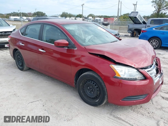 2015 Nissan Sentra SR with VIN 3N1AB7AP5FL659483, listed as a IAAI auction lot 41334577 with 176,903 mi miles and . Bid and sale history available at DreamBid. Image 1.