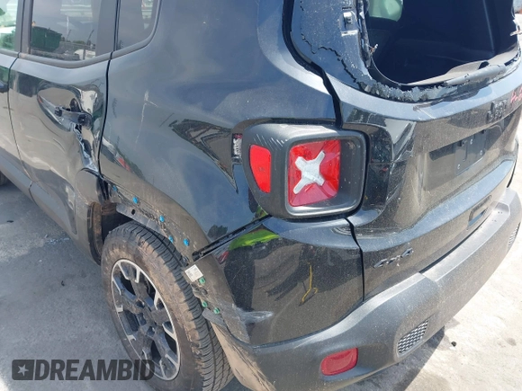 2023 Jeep Renegade Latitude with VIN ZACNJDB10PPP71320, listed as a IAAI auction lot 42174114 with 27,841 mi miles and . Bid and sale history available at carsss.com. Image 20.