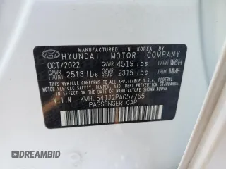 2023 Hyundai Sonata Hybrid Limited with VIN KMHL54JJ2PA057765, listed as a Copart auction lot 63845553 with 6,549 mi miles. Bid and sale history available at carsss.com. Image 12.