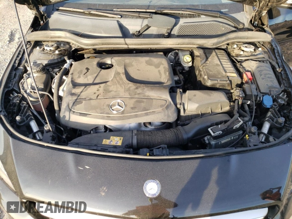 2015 Mercedes-Benz CLA 250 with VIN WDDSJ4EB9FN282034, listed as a Copart auction lot 76542583 with 108,279 mi miles and . Bid and sale history available at DreamBid. Image 12.