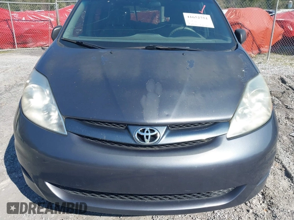 2006 Toyota Sienna CE with VIN 5TDZA23C16S417042, listed as a IAAI auction lot 41652751 with 289,216 mi miles and . Bid and sale history available at DreamBid. Image 6.