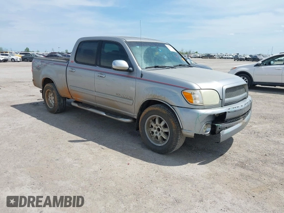 2006 Toyota Tundra SR5 with VIN 5TBET34176S529347, listed as a IAAI auction lot 41894011 with 203,864 mi miles and . Bid and sale history available at DreamBid. Image 1.
