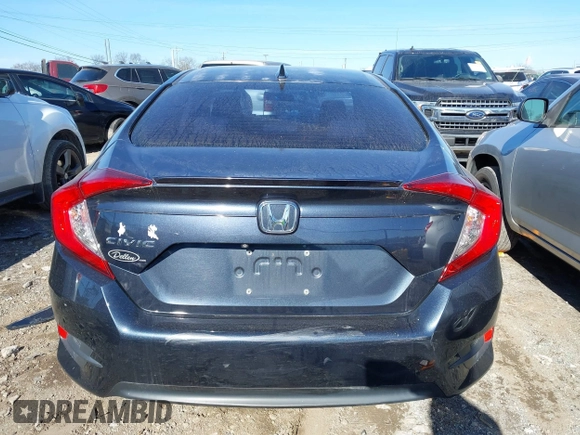 2017 Honda Civic EX-T with VIN 2HGFC1F33HH652645, listed as a IAAI auction lot 41441890 with Not Provided miles. Bid and sale history available at carsss.com. Image 15.