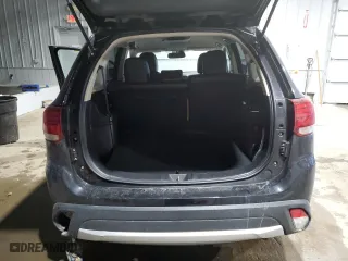 2017 Mitsubishi Outlander SE with VIN JA4AZ3A37HZ038668, listed as a Copart auction lot 88878995 with 95,706 mi miles and Salvage Title. Bid and sale history available at carsss.com. Image 6.