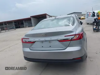 2025 Toyota Camry LE with VIN 4T1DAACK5SU000942, listed as a IAAI auction lot 42144009 with 23,505 mi miles and . Bid and sale history available at DreamBid. Image 16.