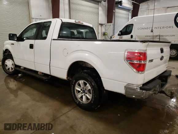 2014 Ford F-150 XL with VIN 1FTEX1EM1EKE24270, listed as a Copart auction lot 45975825 with 108,820 mi miles and Salvage Title. Bid and sale history available at carsss.com. Image 2.