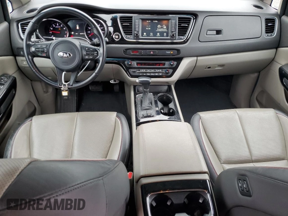 2017 Kia Sedona EX with VIN KNDMC5C11H6272334, listed as a Copart auction lot 46475915 with 205,171 mi miles and Clean Title. Bid and sale history available at carsss.com. Image 8.