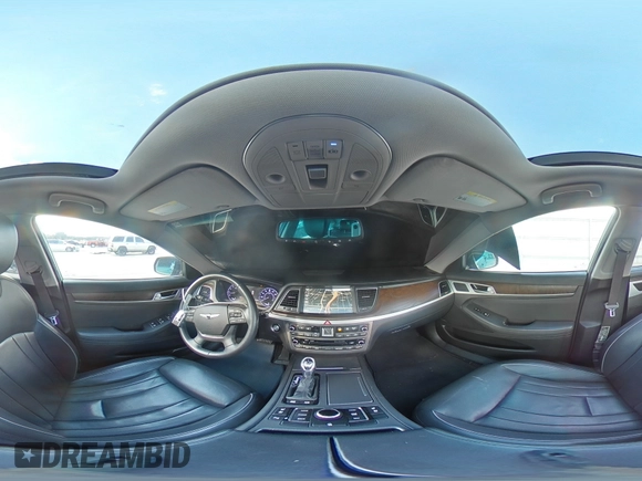 2017 Genesis G80 Ultimate z VIN KMHGN4JF2HU183072, wystawiony jako Copart lot #81121214 z przebiegiem 127 888 mil mil oraz Szkody całkowita. Historia ofert i sprzedaży dostępna na DreamBid. Obrazek 13.