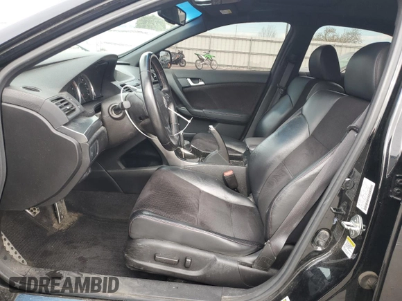 2012 Acura TSX Special Edition with VIN JH4CU2E89CC023354, listed as a Copart auction lot 50761215 with 160,383 mi miles and Salvage title. Bid and sale history available at DreamBid. Image 7.