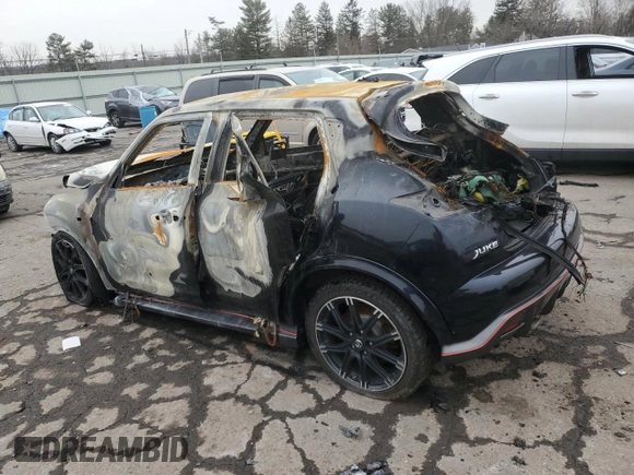 2013 Nissan Juke Nismo with VIN JN8AF5MV3DT231988, listed as a Copart auction lot 44579595 with Not Provided miles and Salvage Title. Bid and sale history available at carsss.com. Image 2.