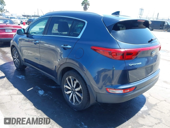 2017 Kia Sportage EX with VIN KNDPN3AC1H7227128, listed as a IAAI auction lot 42000430 with 108,878 mi miles and . Bid and sale history available at carsss.com. Image 3.