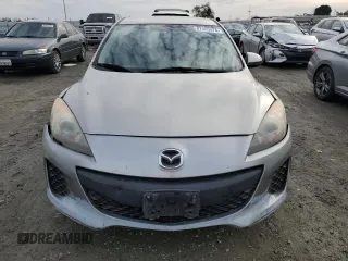 2013 Mazda 3 i Sport with VIN JM1BL1UP2D1782279, listed as a Copart auction lot 87005274 with 114,025 mi miles and Salvage title. Bid and sale history available at DreamBid. Image 5.