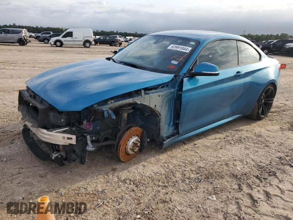2017 BMW M2 z VIN WBS1H9C30HV887887, wystawiony jako Copart lot #63991044 z przebiegiem 47 495 mil mil oraz Szkoda całkowita • Salvage title. Historia ofert i sprzedaży dostępna na DreamBid. Obrazek 1.