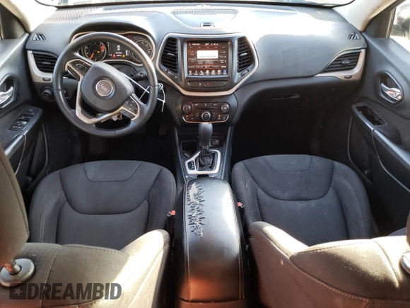 2016 Jeep Cherokee 75th Anniversary with VIN 1C4PJMCB7GW145110, listed as a Copart auction lot 87393294 with 141,501 mi miles and Salvage Title. Bid and sale history available at carsss.com. Image 8.