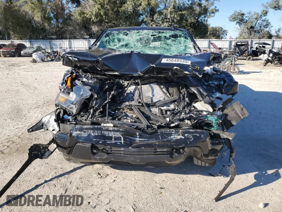 2024 Chevrolet Silverado 1500 Custom with VIN 3GCPDBEK9RG265615, listed as a Copart auction lot 45648535 with Not Provided miles and Salvage Title. Bid and sale history available at DreamBid. Image 5.