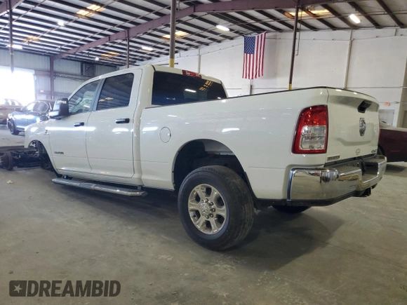 2023 Ram 2500 Big Horn with VIN 3C6UR5DL2PG544120, listed as a Copart auction lot 49234575 with 52,319 mi miles and Salvage Title. Bid and sale history available at carsss.com. Image 2.