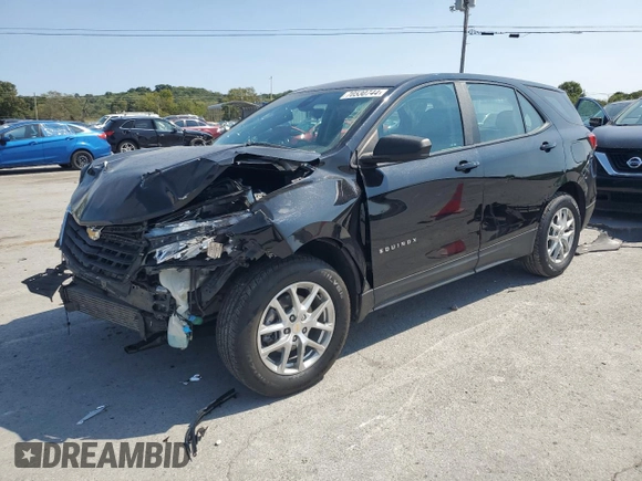 2022 Chevrolet Equinox LS with VIN 2GNAX5EV2N6105050, listed as a Copart auction lot 70530744 with 94,980 mi miles and Salvage title. Bid and sale history available at DreamBid. Image 1.