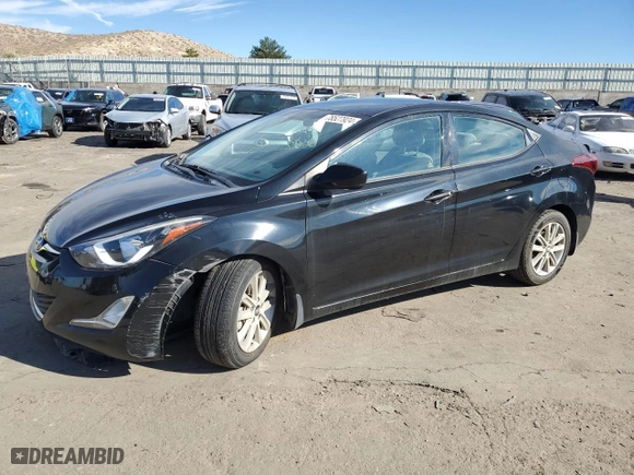 2014 Hyundai Elantra SE with VIN KMHDH4AE0EU172455, listed as a Copart auction lot 78527924 with 40,530 mi miles and Salvage Title. Bid and sale history available at carsss.com. Image 1.