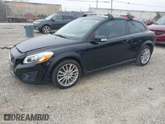 2011 Volvo C30 with VIN YV1672MK3B2213264, listed as a IAAI auction lot 41801822 with 105,715 mi miles. Bid and sale history available at carsss.com. Image 2.
